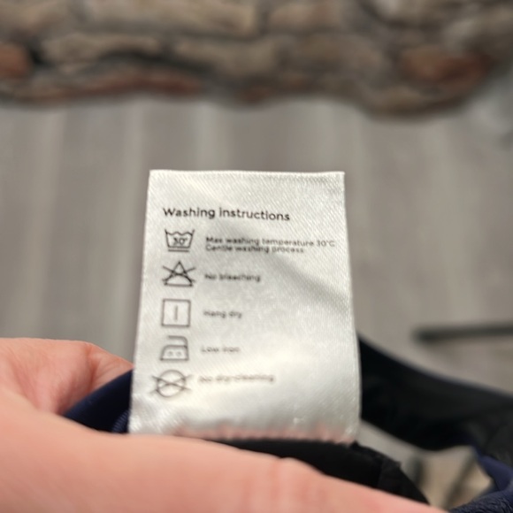 NWT Med Navy Wenlia Women's Workout Jumpsuit Sexy Sleeveless Tennis Dress A521 - Picture 8 of 9